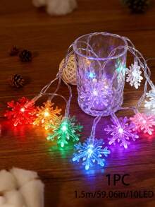 1 dây đèn LED hình bông tuyết - Đồ trang trí bông tuyết treo không dây có công tắc điều khiển độ sáng, đèn tiệc mùa đông không dùng pin cho cây thông Noel, nhà cửa, cửa sổ - Bông tuyết nhựa bền (Không cần pin) - Quà tặng lý tưởng cho ngày lễ, đồ trang trí nhà ngày lễ, đèn chiếu sáng ngày lễ, đồ trang trí Halloween hoạt động không dây, đồ trang trí Giáng sinh - bông tuyết - Xem 19