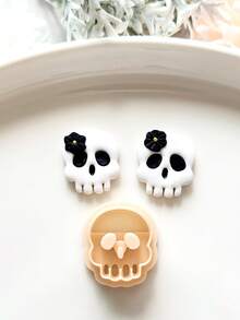 1/2/14 件万圣节粘土切割器，用于珠宝制作，哥特式南瓜骷髅耳环粘土工具，用于 DIY 饰品手工工艺品，帽子蜘蛛聚合物粘土模具，珠宝制作套件 - Clay Cutter - 查看 14