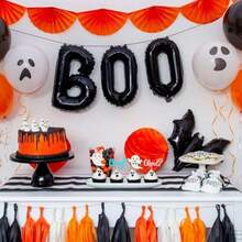 D24 PCS Halloween Gender Reveal Cupcake Toppers Pink Blue Glitter Ghost Halloween Booy Or Ghoul Cupcake Picks For Halloween Gender Reveal Theme Birthday Party Cake Decorations Supplies10