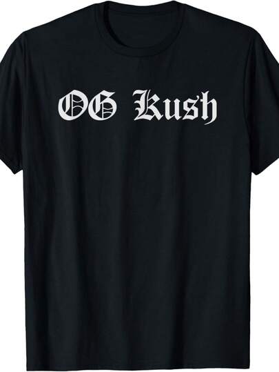 OG Pot Head Cannabis Strain T-Shirt Gift T-Shirt Camisetas