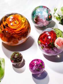 240ml/500ml Epoxy Resin Kit - Crystal Clear Epoxy Resin Kit & Hardener For DlY Art, MoldCasting, Wood, Jewelry Making, Coasters, TableTop, Countertop Coating - Food , Heat & UV Resistant - Epoxy Resin - View 4