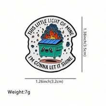 Cute Enamel Pin Lapel Pins Badges On Backpack Women's Brooch Clothes Gift Jewelry Fashion Accessories - NR8889 - Xem 2