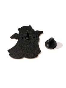 1pc/6pcs Dark Gothic Demon, Ghost, Pumpkin, Skull Brooch Pins, Halloween Costume Decor, Gothic Vibe Party, Special Occasion Christmas Gift