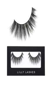 Lilly Lashes Premium Synthetic Lashes Houston, Fake Eyelashes Natural Look, Bold Full Bodied Natural Look, False Lashes, Vegan Strip Lash, Reusable Up To 10 Wears, 15mm - ColorD - 查看 1