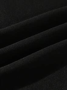 Sudadera con Capucha de Estampado de Estrella Negra para Hombre - Suave Felpa con Letras Blancas, Calidez Casual para Todas las Estaciones, Lavable a Máquina, Regalo de Navidad y Halloween para Adolescentes y Adultos, Ropa Unisex para Exteriores - Negro - Ver 4