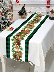 رجل خبز الزنجبيل الأخضر