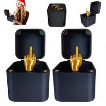 2/1 pieza Caja de regalo sorpresa, Caja divertida y novedosa, Regalo perfecto para bromas, Caja original para agregar ambiente, Regalo perfecto para fiestas de cumpleaños y Navidad/Halloween de familiares y amigos, Decoración de habitación/Halloween/baño/otoño para el hogar/dormitorio/Navidad/sala de estar