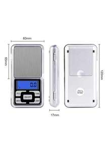 Mini Digital Pocket Scale 0.01g To 500g / High Precision With LCD Display / Portable For Kitchen / Jewelry / Gold / Herbs / Spices / Laboratory And General Weighing - 1 - 查看 5