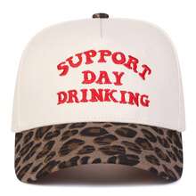 1Piece Men Letter Embroidered Patchwork Five-Sided Baseball Cap Outdoor Adjustable Sunscreen Leisure Hat Spring Autumn Travel Tourism Beach Vacation - Nhiều màu - Xem 4