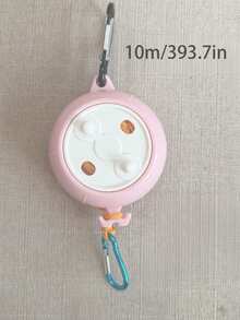 Varal retrátil para pendurar roupas, para áreas internas e externas, para hotéis/motéis, 1 peça