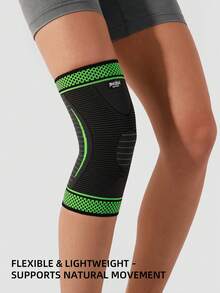 JINGBA SUPPORT 1 件运动护膝 - 弹性压缩护具，适合健身、健身房和户外活动，男女适用