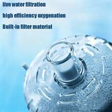 Mini Aquarium Sponge Filter, Detachable Quiet Small Filter With Air Stone, Super Silent Submersible Aeration Filter For Breeding Fish Fry, Shrimp Tank, Suitable For 1-5 Gallon Fish Tanks (Air Pump Not Included) - Multicolor - View 5