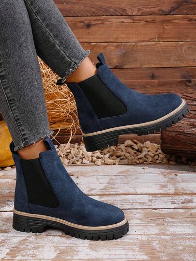 Fall/Winter Women's Ankle Boots, Slip-On Shoes, Black Shoes, Winter Boots, Black Boots, Women's Shoes, Flat Shoes, New Shoes, Ankle Boots, Women's Shoes, Heels, Foot