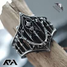 New Classical Gothic Vintage Ring, Fashion Creative Holiday Gift Castle Personality Ring - 主圖款 - 查看 2