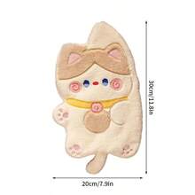 Cute Cat Hand Towel Double-Thickness Hand Towel Quick-Drying Absorbent Kitchen Cleaning Rag Bathroom Hanging Towels Home Supplie - 3 - View 7