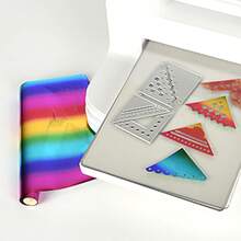 1 Roll Hot Stamping Foil Paper, Gilding Paper, Handmade Paper, For DIY Scrapbooking, Card Making, Art Supplies, 118.11 Inch X 5.91 Inch, Multiple Color Options