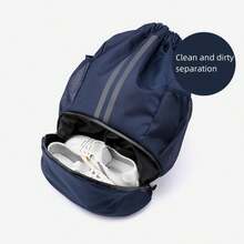 1 件篮球包、游泳包、女士干湿分离收纳包、运动背包、训练健身用抽绳包、男士背包、女士健身包、个性化礼物、生日礼物、男士礼物 - 彩色 - 查看 5