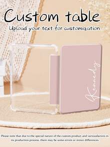 Funda protectora personalizada para Kindle, texto personalizable y fondo multicolor, diseño minimalista y de moda, compatible con el lector electrónico Kindle (11.ª generación) / Paperwhite 6 lanzado en 2022 y Kindle (10.ª generación) lanzado en 2019, accesorios para Kindle, cubierta para Kindle, función de suspensión/activación automática, material de cuero cómodo, cierre magnético, resistente a golpes, adecuado como regalo de cumpleaños/festividad - Multicolor - Ver 3