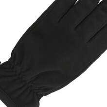 Isotoner Mens Water Repellent Stretch Fleece Lined Gloves - 深炭色石楠 - 查看 4