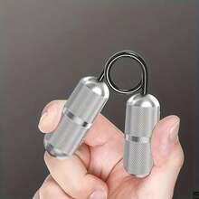 1 件金属握力器 - 家庭/办公室健身便携式臂力训练器材 - 彩色 - 查看 1