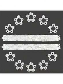 25/50/100 chiếc Kẹp bóng bay bằng nhựa tái sử dụng 4,8cm có vòng đa chức năng, thích hợp để trang trí đám cưới, sinh nhật, tiệc tùng, cổng bóng bay ngày lễ tình nhân, phụ kiện hoàn hảo cho gia đình và tiệc tùng - Nhiều màu - Xem 2