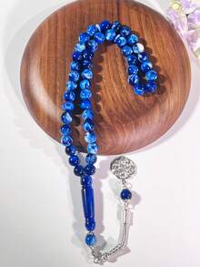 1pc 45pcs 10cm Acrylic Prayer Beads Misbaha, Faux Amber - Multicolor - View 25