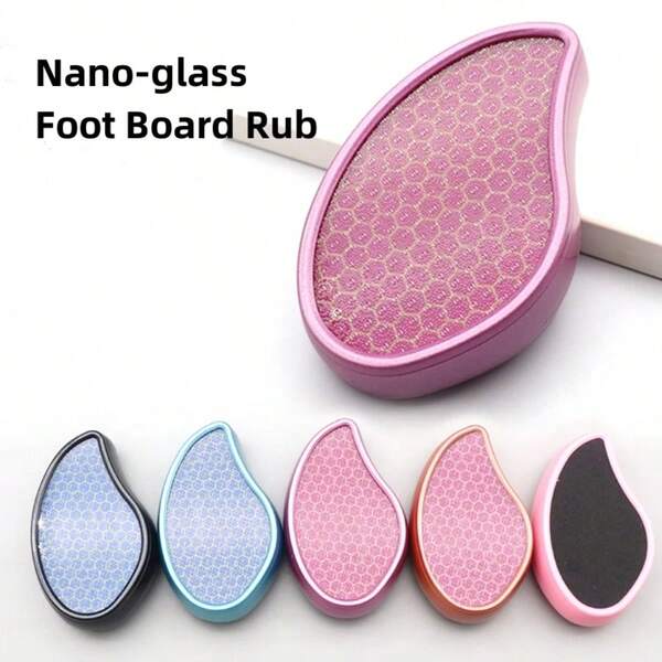 Nano Glass Foot Callus Remover, Hard Skin Foot Cleaning Brush, Professional Foot Care Tool For Men And Women, Removes Dead Skin, Calluses, Foot File, Foot Scrubber