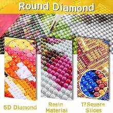 1 Set 30x60cm Or 40x80cm Life Tree DIY Diamond Painting Full Round Diamond Mosaic 5D Diamond Embroidery World Tree New Arrival Nordic Decor, Frameless - Multicolor - View 6