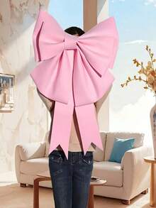 1 Bộ nơ hồng khổng lồ bằng chất liệu EVA dùng cho đám cưới, Giáng sinh, năm mới, đám cưới, sinh nhật - Vật liệu thủ công tự làm, thích hợp cho các lễ kỷ niệm ngày lễ và những dịp đặc biệt, trang trí tiệc sinh nhật, trang trí Giáng sinh, vật dụng tiệc tùng, trang trí sân vườn, trang trí sân vườn ngoài trời, trang trí năm mới - Nhiều màu - Xem 7