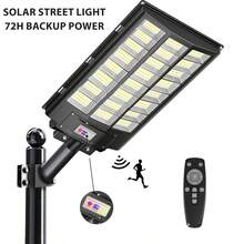 Kasotile Outdoor Waterproof Solar Powered Light, White/Black, 6500K Daylight White High Brightness LED, Wireless Solar Powered, With Remote Control And Motion Sensor, IP65 Weatherproof Rating, Suitable For Yard, Driveway, Garage (Automatic On From Dusk To Dawn), 1 Set - GA1002 - View 10
