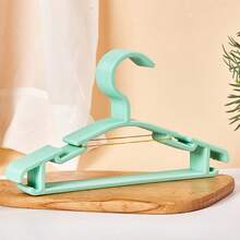 10/20 件儿童衣架，10.63 英寸小号塑料童装挂钩，耐用防滑衣架，儿童衣架，婴儿衣架，塑料婴儿衣架，超耐用儿童衣架，幼儿衣架，婴儿托儿所衣物收纳 - 彩色 - 查看 21