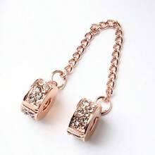 1Pc Fashion Women's DIY Beaded Bracelet Accessories Safety Chain Series Suitable For Daily Wear