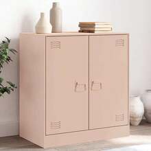 Sideboard Pink 67x39x73 Cm Steel - Pink - View 2