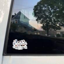 One Tree Hill Symbole Auto Aufkleber - Für Laptops, Wasserflaschen, Schutzhauben - Halbmatt, asymmetrische Formen, kann auf Holz, Kunststoff, Glas, Metall, Keramik verwendet werden