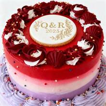 定制文字蛋糕装饰、DIY模具、糖霜蛋糕模板、婚礼翻糖压花工具、名字蛋糕模具、手工饼干/糕点压花印章 - 彩色 - 查看 8