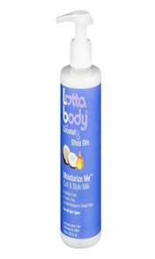 Lotta Body, Coconut Oil And Shea Moisturize Me Curl &Amp; Style Milk, Defines Curls, Anti Frizz, Adds Moisture &Amp; Shine 8 Fl Oz - ColorA - 查看 1