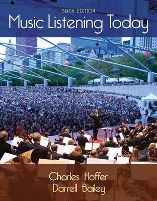 Pre-Owned Music Listening Today (Paperback) By Charles Hoffer, Darrell Bailey - Single Book - View 1
