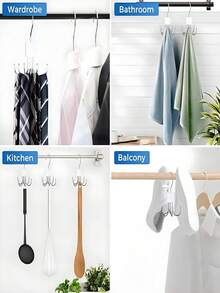 20/6/4/2/1 Stück Gürtelhalter, 360° drehbarer Gürtelorganizer zur Platzeinsparung, Zubehör für BHs, Trägershirts, Krawatten, Schals, Geldbörsen, Huthalter, Wohnungsessentials Kleiderbügel