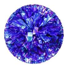 2 Stücke Cheerleader mit Pompons, Bändern, Tanzauftritts-Requisiten, Quadratische Tanzspiel-Requisiten, für Fußball, Basketball, Fußball und Sportaufführungen, Mannschaftssportarten, Tanz- und Cheerleader-Requisiten