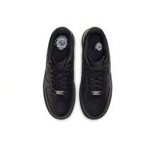 Nike Air Force 1 Low Triple Black Sneakers For Men - Black - View 4