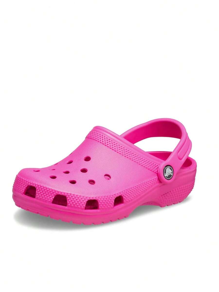 Giày Crocs Classic Clog (Dành cho trẻ mới biết đi/Trẻ nhỏ) Màu hồng Crush - Hồng nghiền - Xem 1