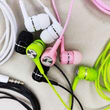 4 Sets Noise-Proof In-Ear Headphones, 4/8 Sets With Microphone, Clear Sound Quality, Powerful Bass, Support High-Definition Audio, Button-Style Call Control, Cable, 3.5mm Jack, Non-Waterproof, Voice Call Noise Cancellation, Suitable For IPad, MP3, Gaming, Live Streaming, Karaoke, Sports, Running, Skipping Rope, Couples Gift And More