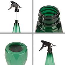 Botella de spray de 500ml, botella de spray de limpieza reutilizable, boquilla ajustable a prueba de fugas, atomizador de plástico manual portátil para limpieza, riego, hidratación, paquete de 2 - 1 - Ver 5