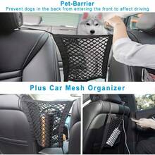 MX Protector de asiento trasero talla grande duradero y resistente al agua, resistente al calor y antideslizante, para perros, de tamaño universal para coches, camiones y SUV - Negro - Ver 4