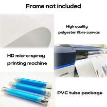 2入組大腦和心無框畫 - 黑色 - 查看 7