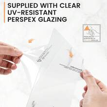 3pc Poster Frames Aluminum Gold 30x40cm 50x70cm 40x60cm Picture Photo Frame For Photo Gallery Simple With HD Plexiglass Mat, Horizontal Or Vertical Wall Mounting, For Wall Art Mounting Print Home Decor Living Room Decoration Christmas Valentine's Day Gift - 金色3pcs - 查看 9