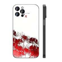 Anime  Black Silicone Phone Case For Apple  12 13 Mini 7 8 14 15 16 Plus Pro Max 16E Cover - 05 - View 8