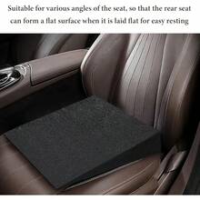 2PCS Cojín de Nivelación de Asiento de Auto, Almohadilla de Espuma Ergonómica Cómoda, Cojín de Asiento de Coche, Diseño Angulado, Almohadilla de Asiento Trasero, Soporte para Silla de Oficina para Alivio del Dolor - 2 piezas - Ver 7