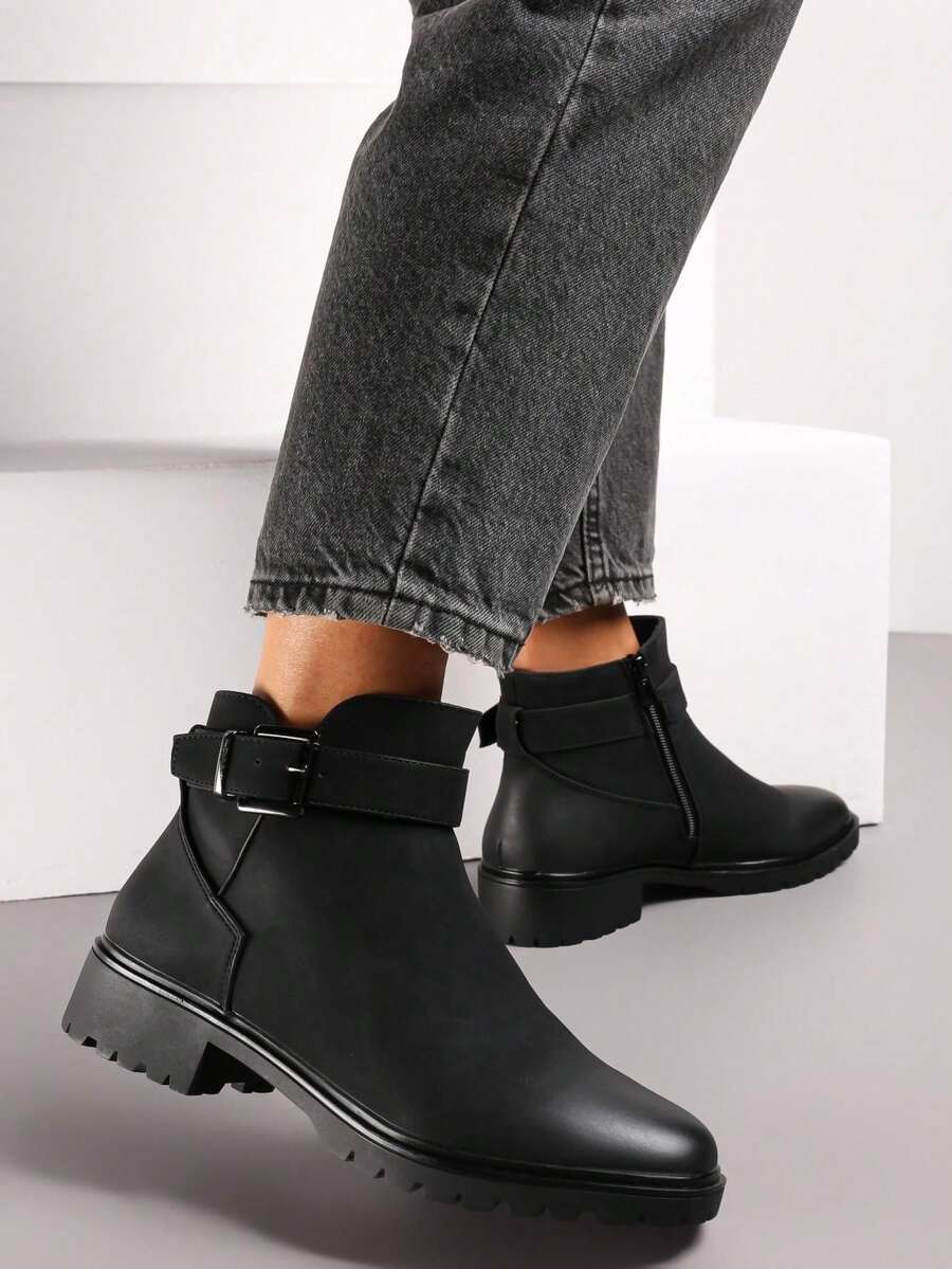 Klassische Winterstiefeletten für Damen – Lässig & Arbeit