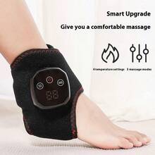 2-In-1 Hand & Wrist Massager With Electric Heating, Vibration Therapy For Tendon Sheath, Ankle Joint, Includes Ankle Massager With Smart Temperature Control And Heating Pad For Wrist And Ankle - Multicolor - View 14